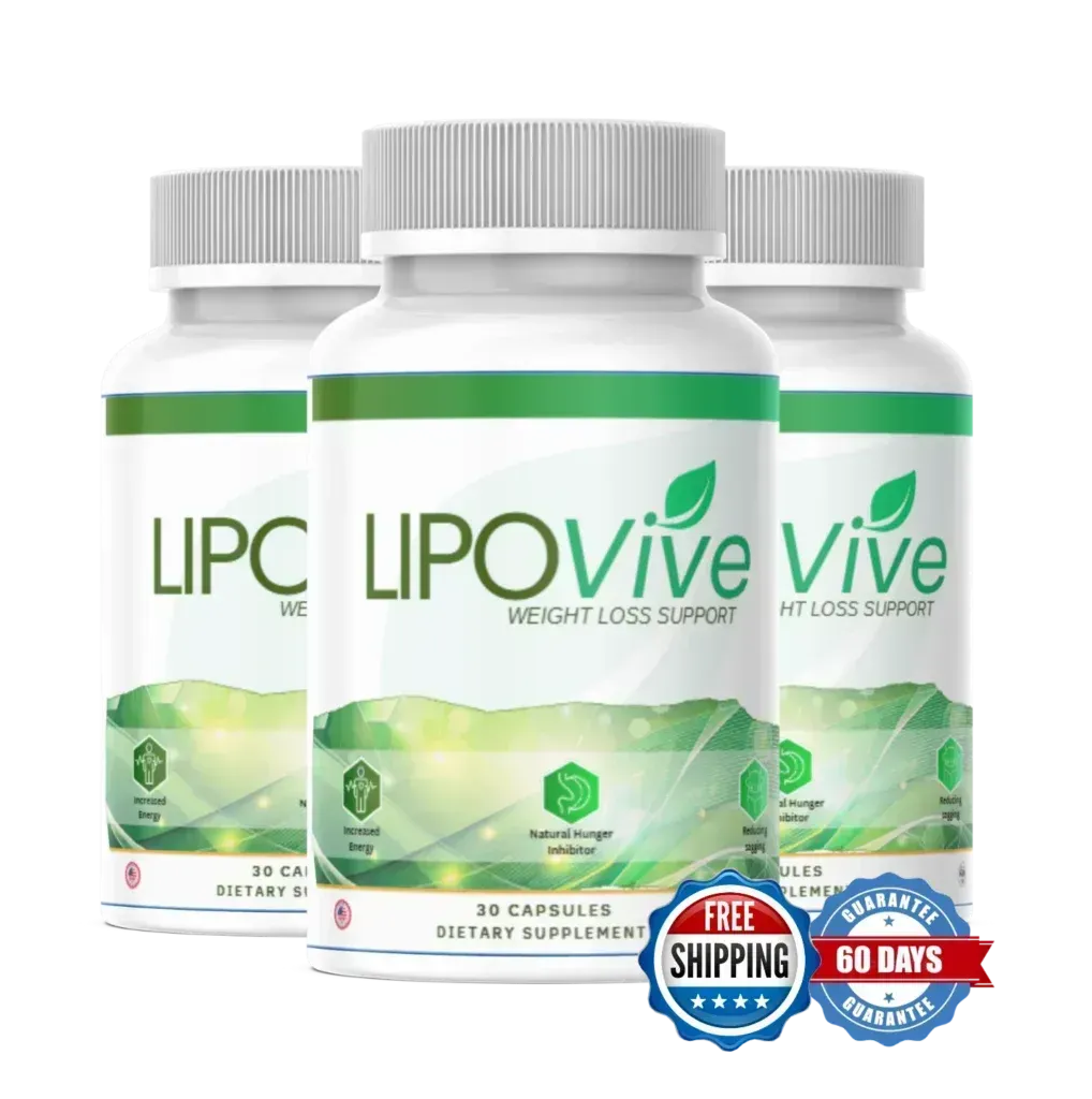 LipoVive Supplement Bottle