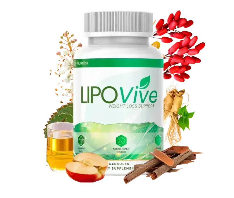 LipoVive – Natural GLP-1 Inspired Weight Management Formula